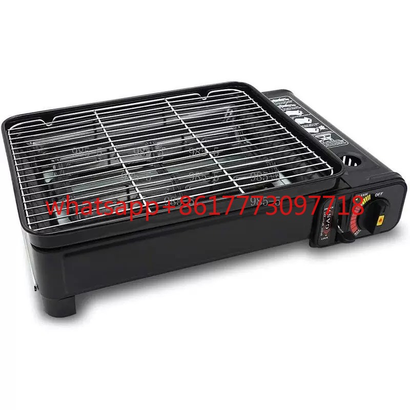Camping Cooking Gas Stove Portable Tool - 야외용 휴대용 부탄가스 스토브 무연 바비큐