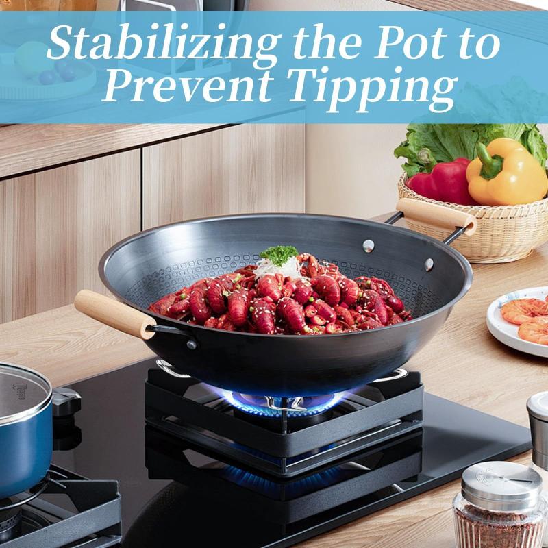 Camping Cooking Ring - 1Pc 스테인레스 스틸 가스 스토브 지지대