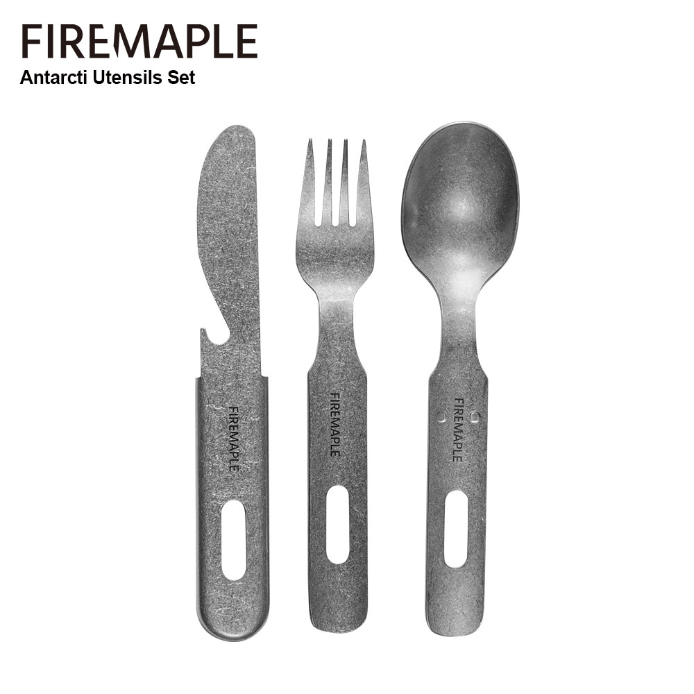 Camping Cooking And Dining Set - Fire-Maple Antarcti 식기 세트, 포크 나이프