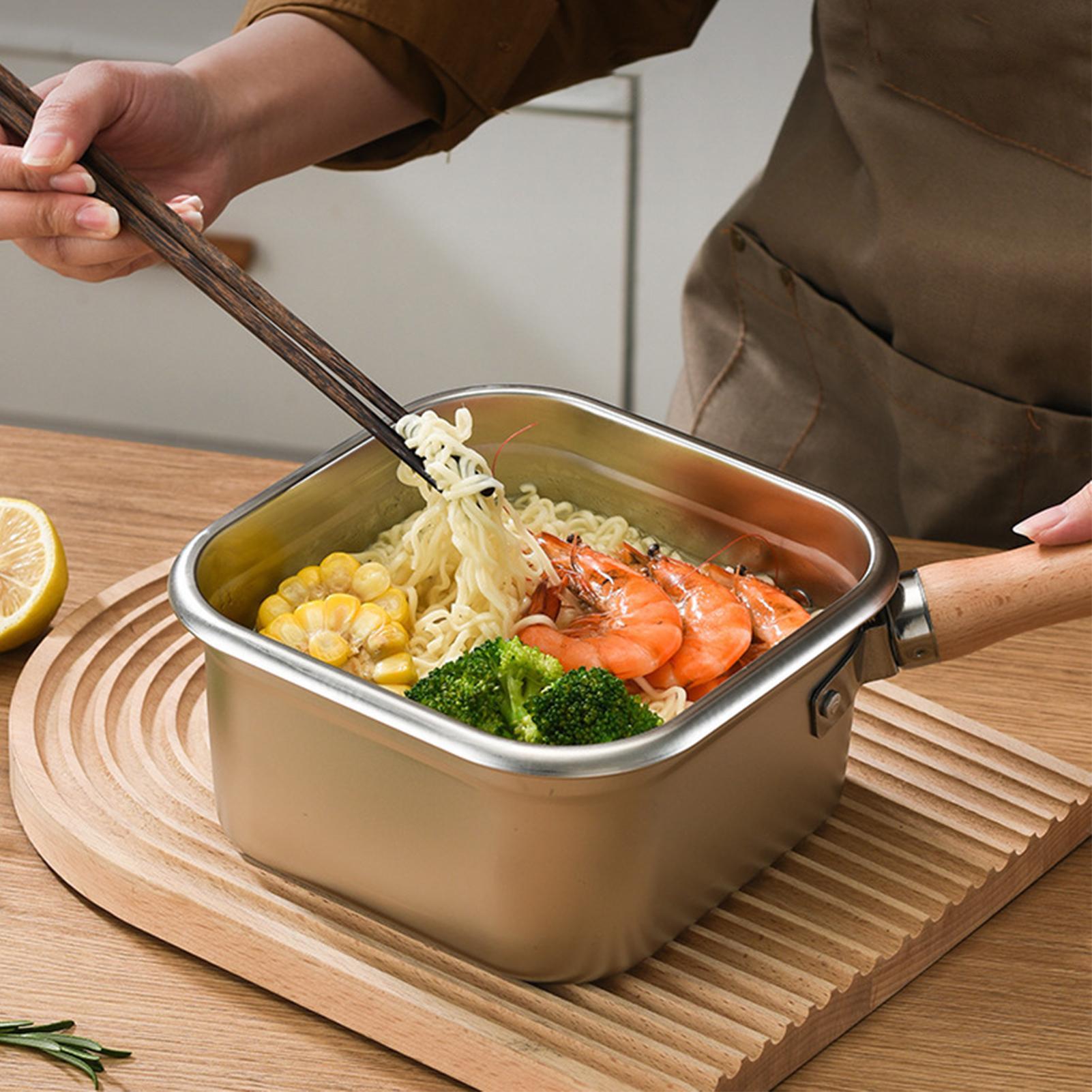 Camping Cooking Pot Large - 딥 프라이어 팬 세트 사각 캠핑용