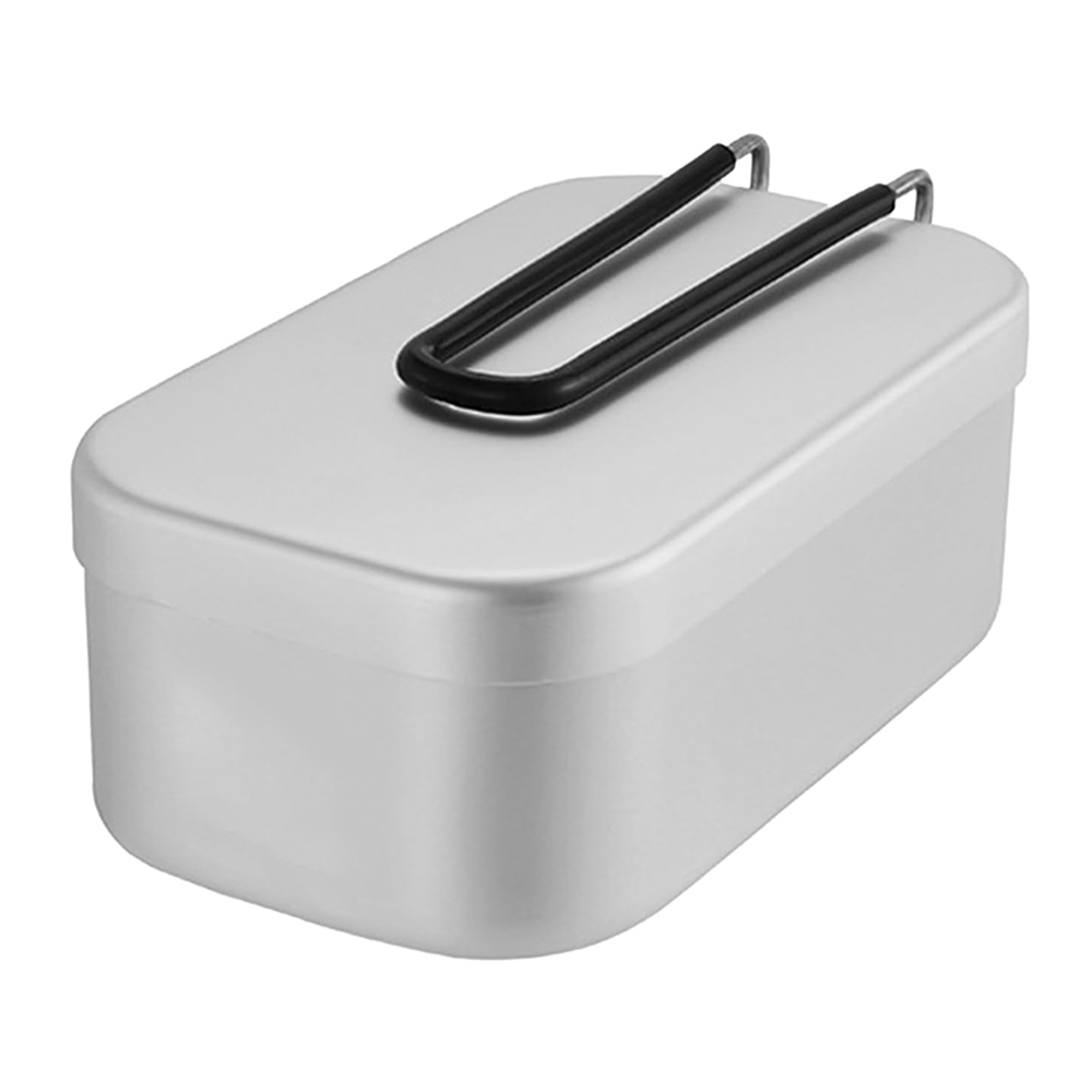 Camping Cooking Container - 800ML 알루미늄 도시락 상자 야외 캠핑