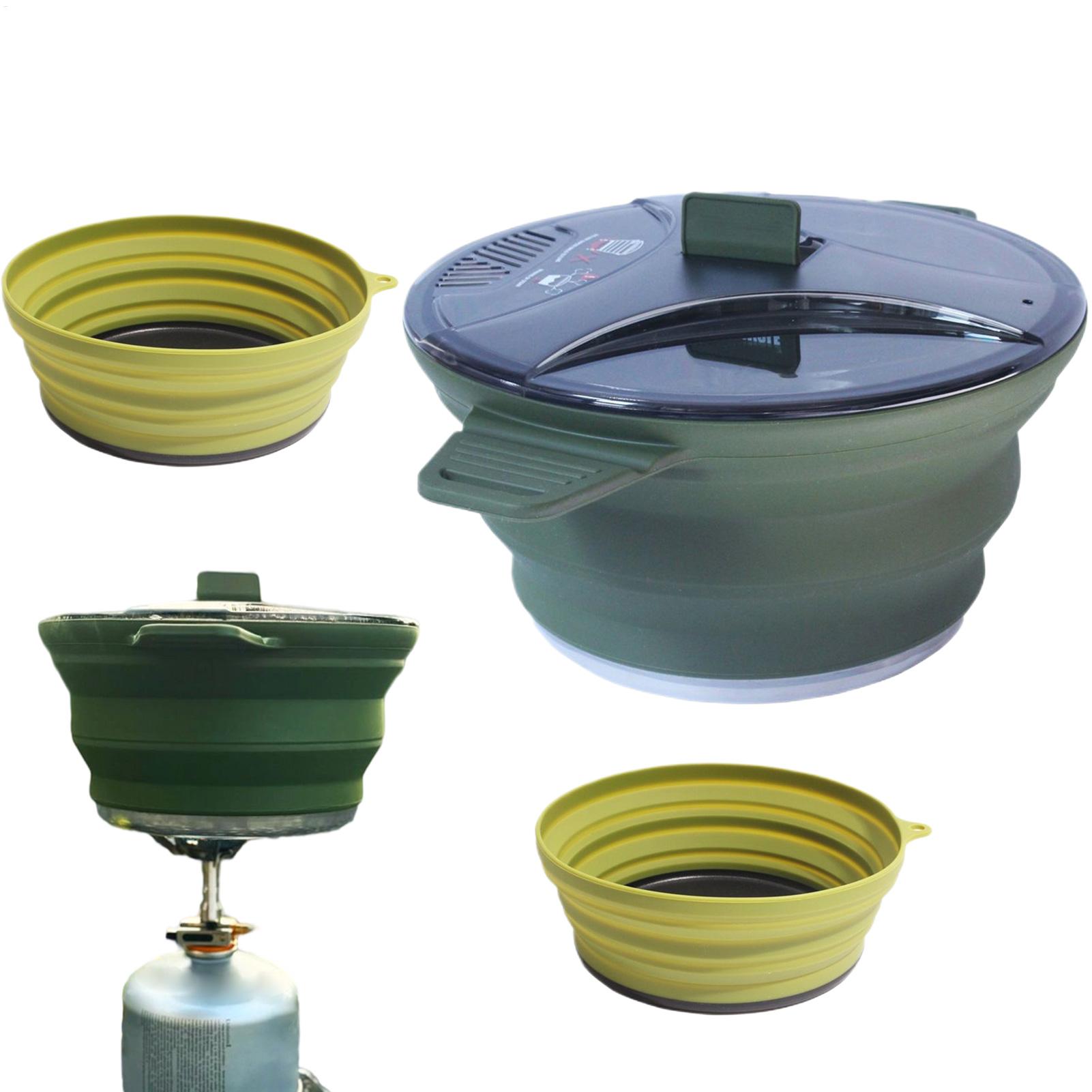 Camping Cooking Dishes - 캠핑 요리 세트 접이식 캠핑 냄비