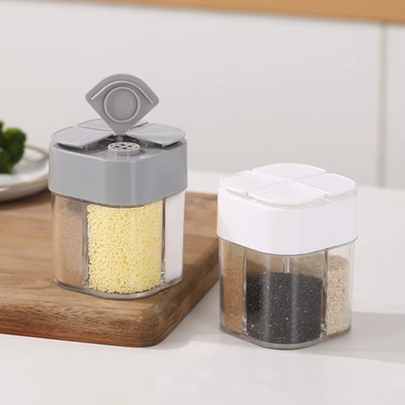 Camping Cooking Container - 4 in 1 플라스틱 디스펜서 캠핑용