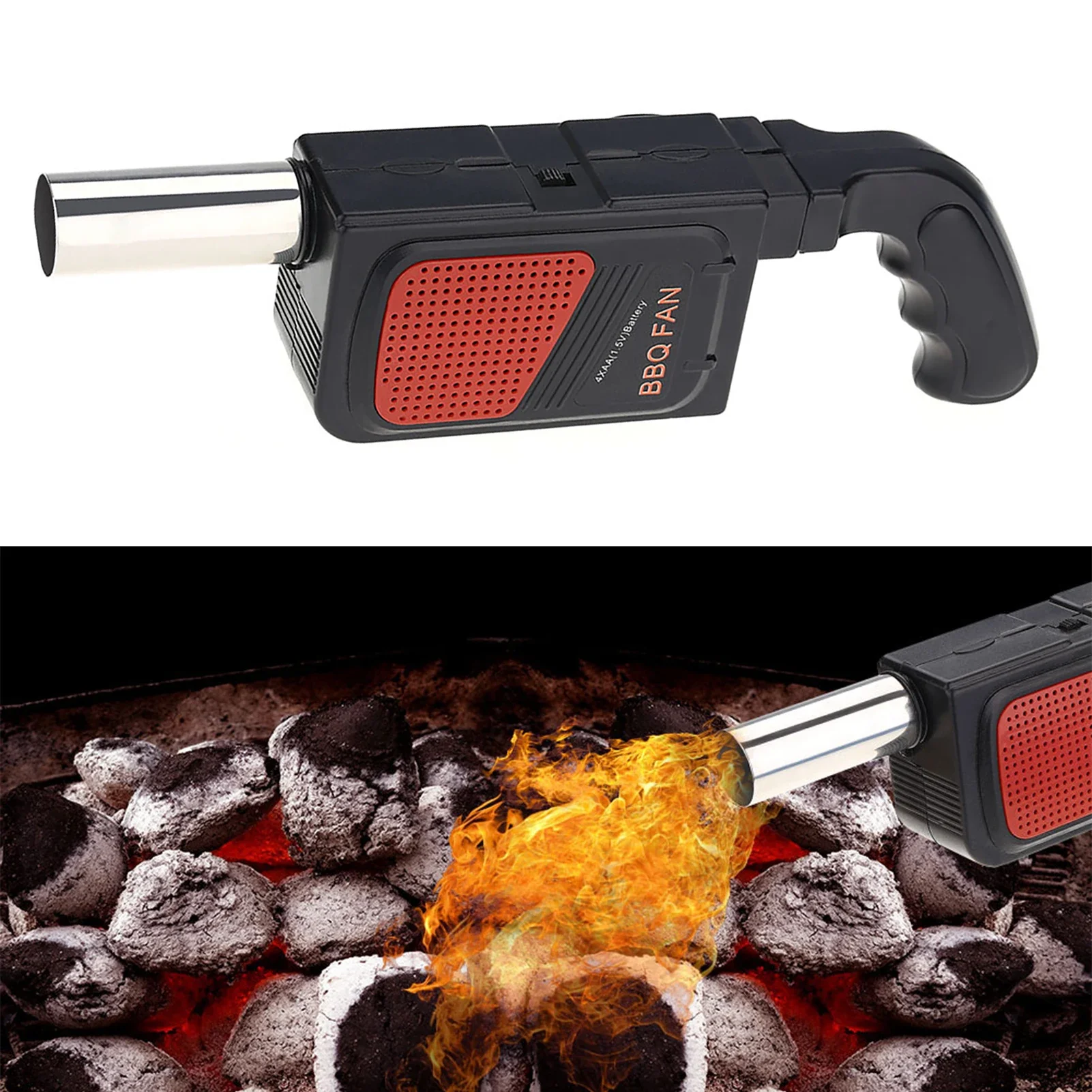 Camping Cooking Device - 휴대용 핸드헬드 전기 바베큐 팬 공기
