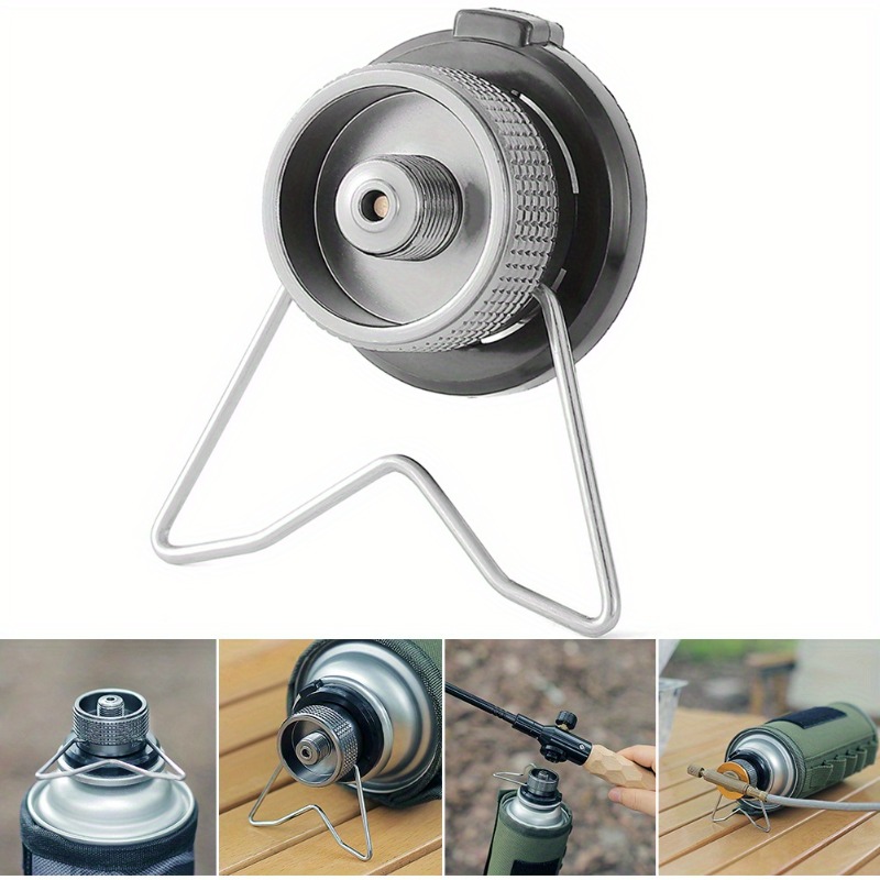 Camping Cooking Gas Stove Portable Tool - 1PC/2PCS 휴대용 가스 스토브 어댑터 알루미늄