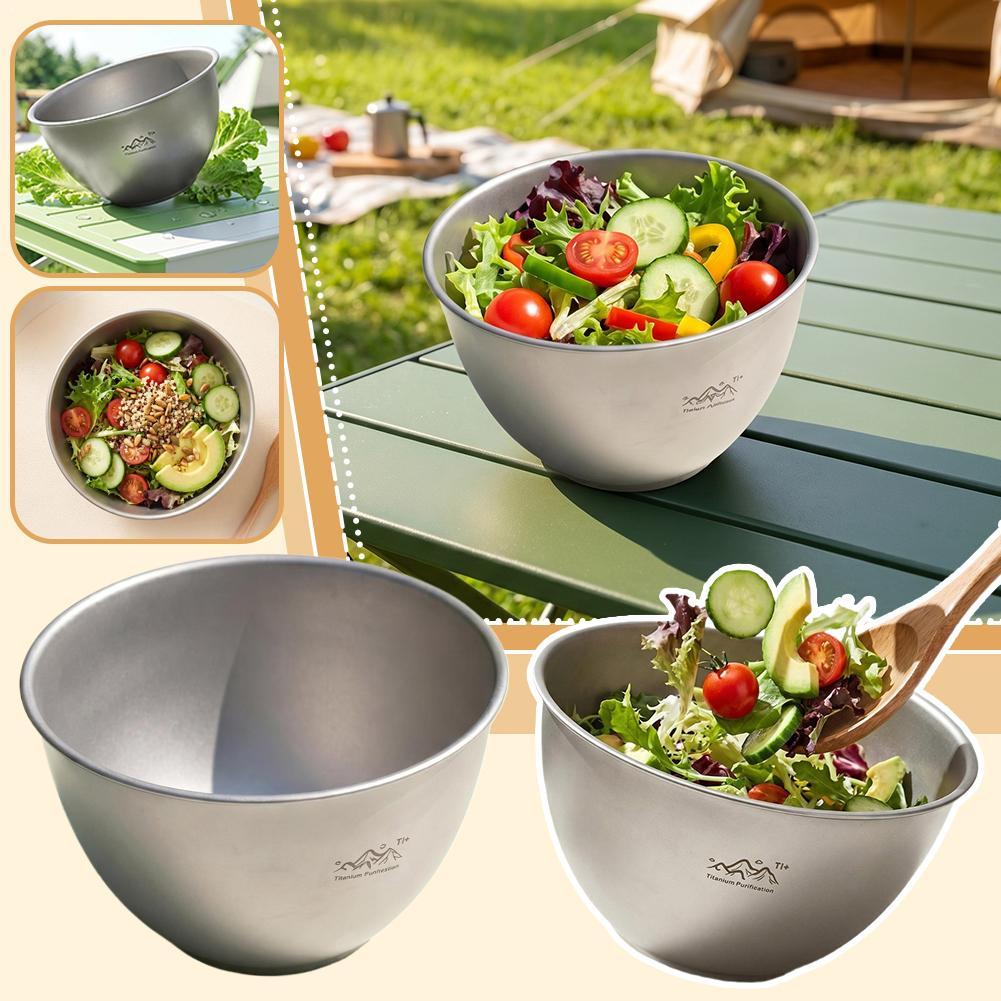 Camping Cooking Dishes - 스테인레스 스틸 요리 그릇 경사진 샐러드