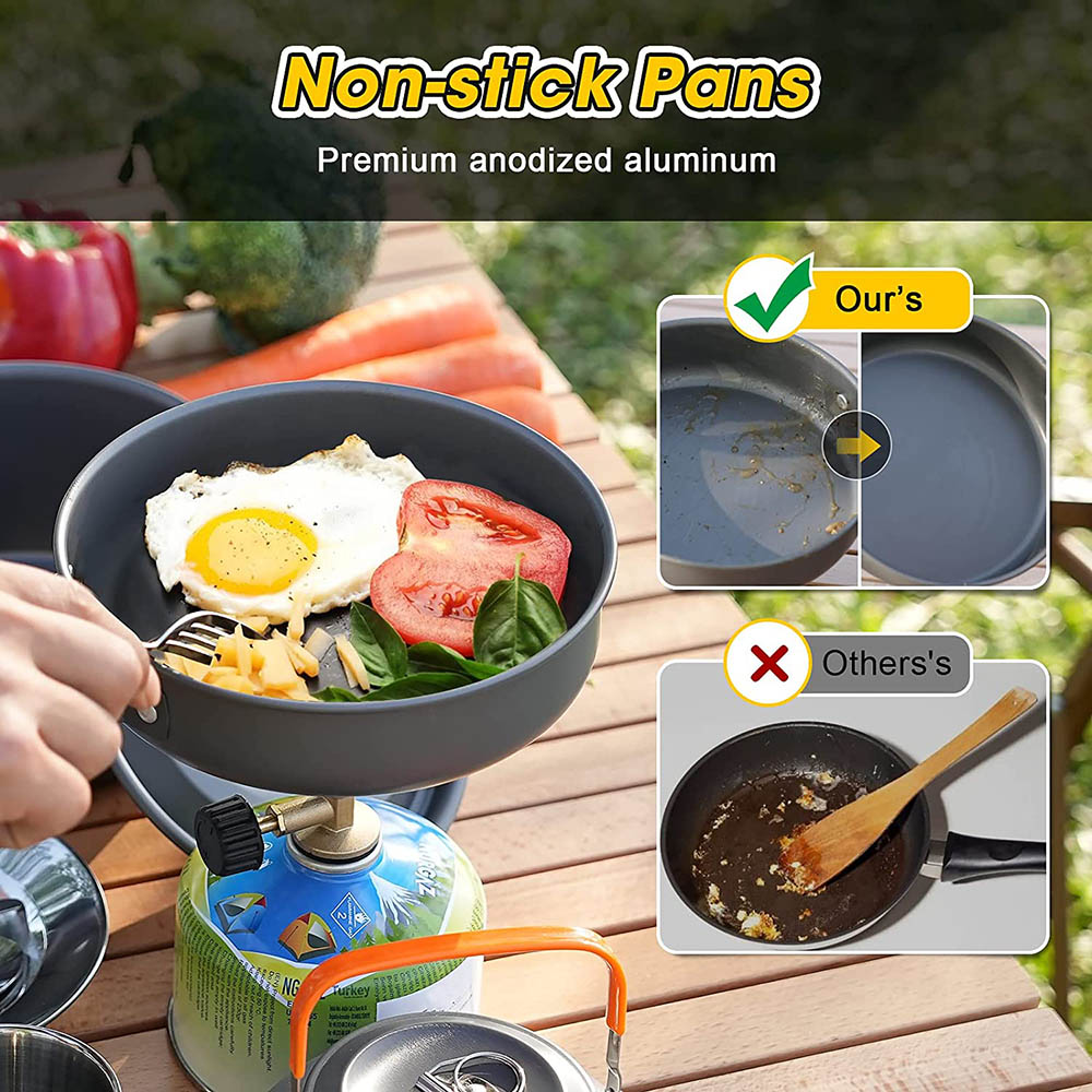 메쉬 가방 접이식 쿡 세트 캠핑 주방 요리 주전자 및  - Camping Cooking Equipment Bag 리뷰 및 가격