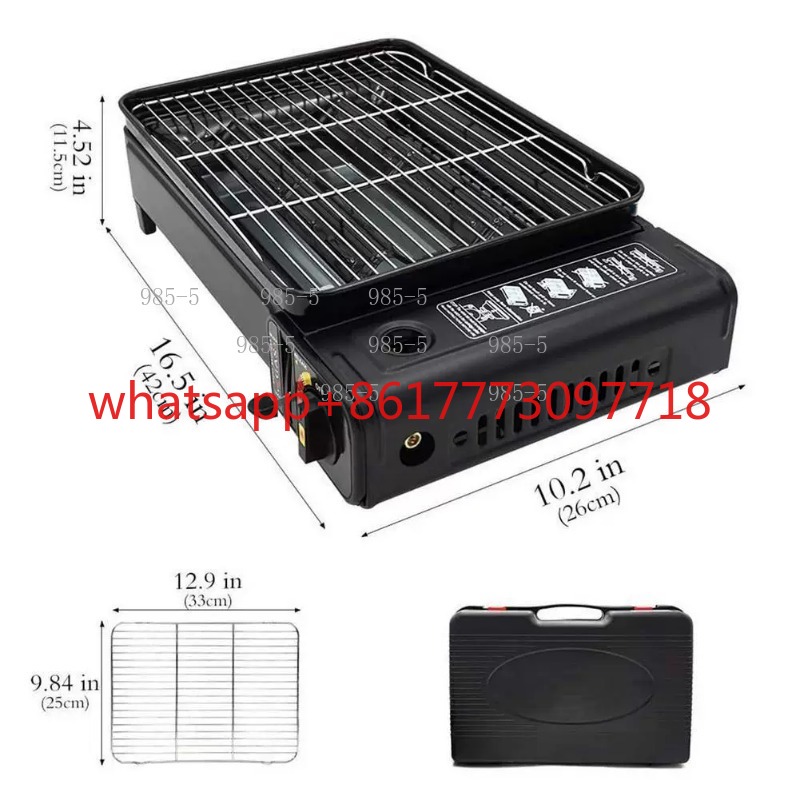 야외용 휴대용 부탄가스 스토브 무연 바비큐 그릴 가정용 - Camping Cooking Gas Stove Portable Tool 리뷰 및 가격