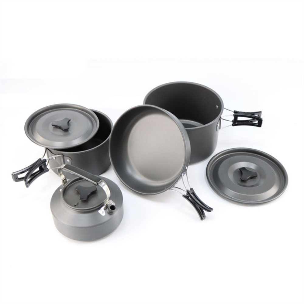 경량 알루미늄 합금 야외 캠핑 조리 세트 대형 2-4단 - Camping Cooking Pot Large 리뷰 및 가격