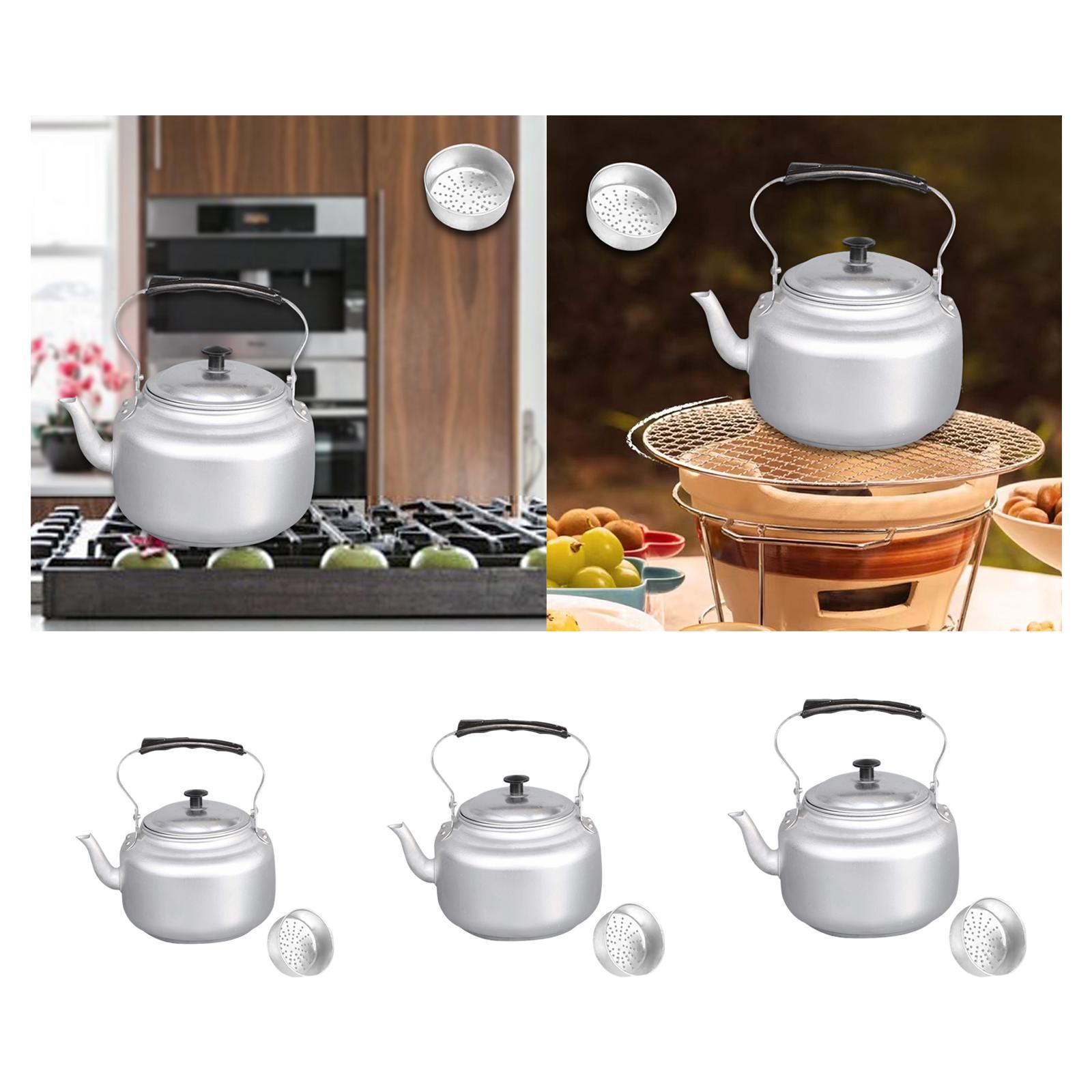 대용량 알루미늄 티포트 두꺼운 물 주전자 캠핑용 냄비  - Camping Cooking Pot Large 리뷰 및 가격