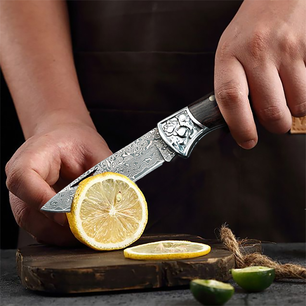 WXCOO 다마스커스 접이식 칼 과일 껍질 벗기기용 포 - Camping Cooking Knives 리뷰 및 가격