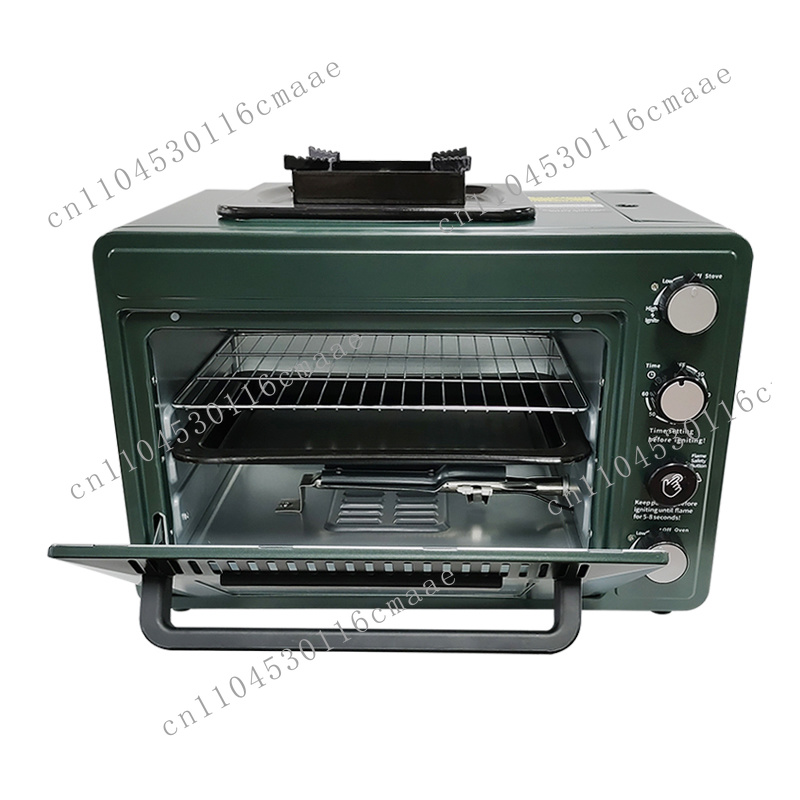 전문가용 야외 바베큐 가스 오븐, 가정용 주방 이중 부 - Camping Cooking Gas Stove Portable Tool 리뷰 및 가격