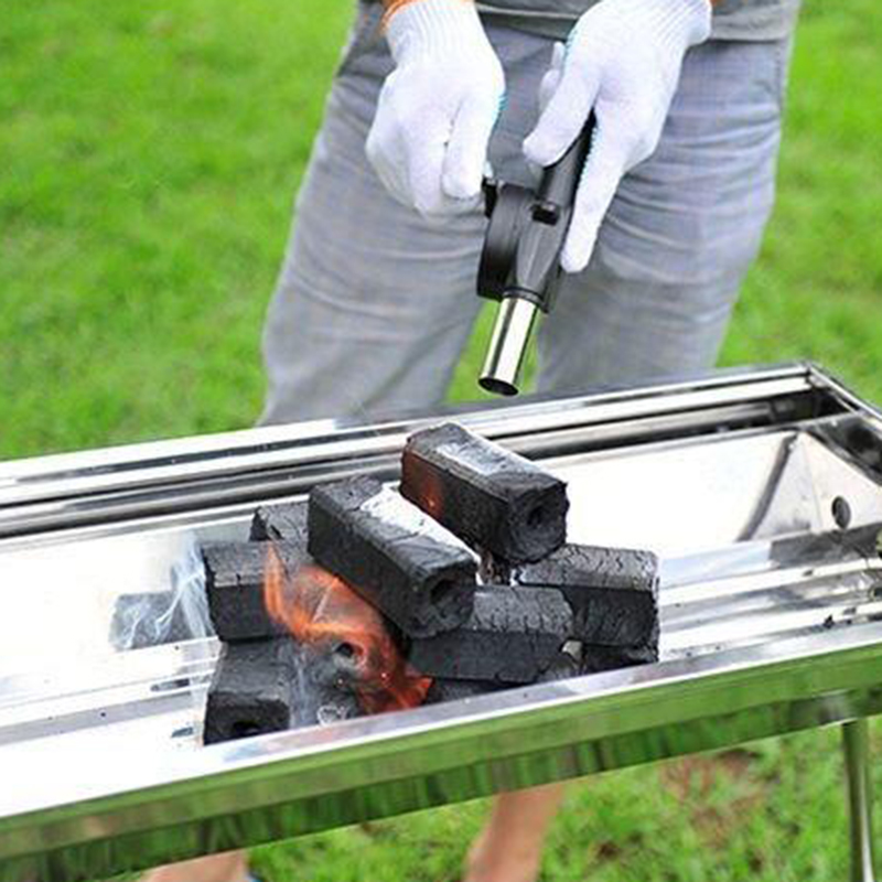 바베큐 팬 에어 블로워 빠른 불쏘시개 휴대용 수동 핸드 - Camping Cooking Device 리뷰 및 가격