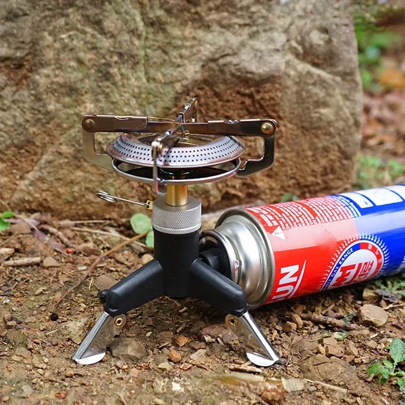 휴대용 캠핑 가스 스토브 어댑터 커넥터 스테인레스 스틸 - Camping Cooking Gas Stove Portable Tool 리뷰 및 가격