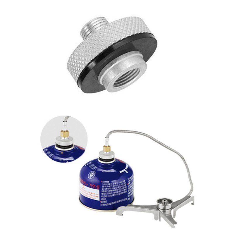 신제품 휴대용 야외 캠핑 스토브 어댑터 플랫 가스통 조 - Camping Cooking Gas Stove Portable Tool 리뷰 및 가격