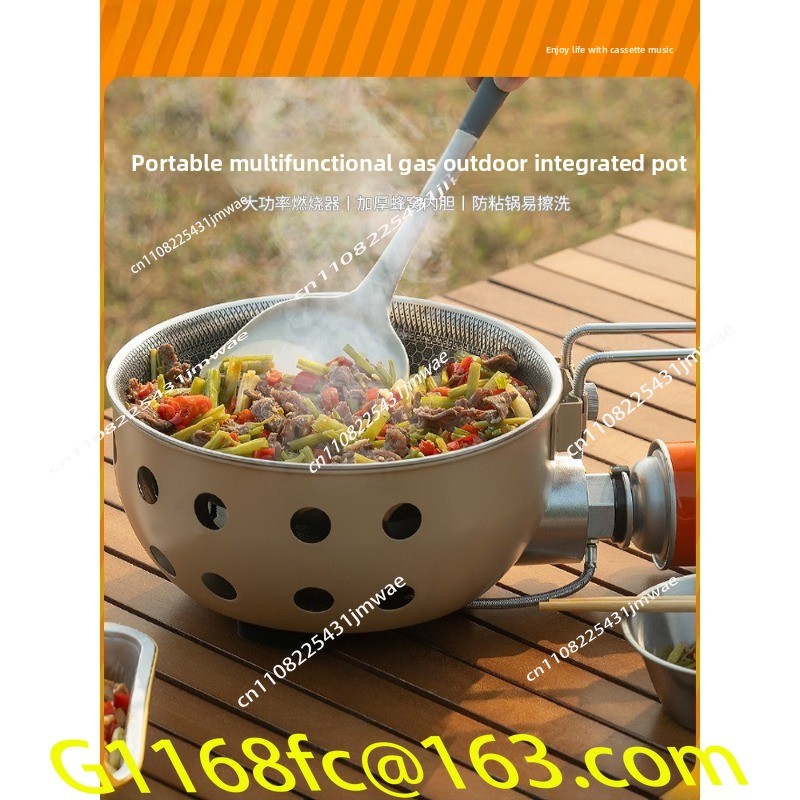 휴대용 야외 카드 스토브, 요리, 볶음, 캠핑, 피크닉 - Camping Cooking One Pot 리뷰 및 가격