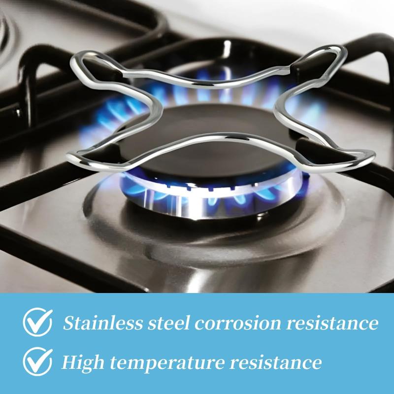 1Pc 스테인레스 스틸 가스 스토브 지지대 캠핑 냄비  - Camping Cooking Ring 리뷰 및 가격