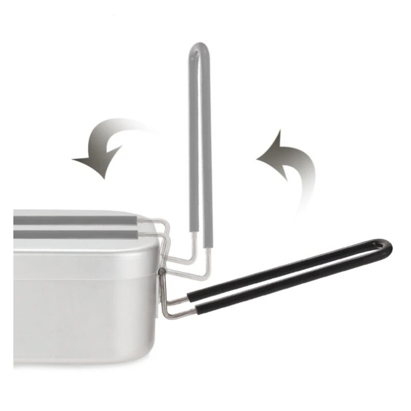 800/1400ML 알루미늄 도시락 상자 여행 캠핑 식 - Camping Cooking Dishes 리뷰 및 가격