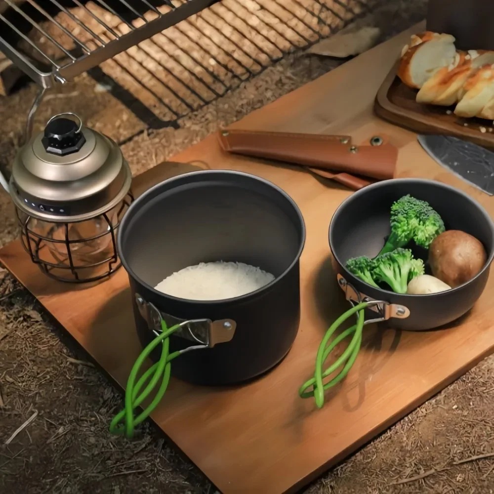 휴대용 조리기구 캠핑 요리 세트 야외 Nodised 알 - Camping Cooking Equipment Bag 리뷰 및 가격