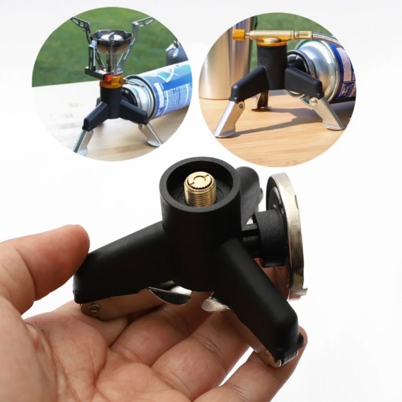 캠핑 가스 스토브 어댑터 커넥터 휴대용 접이식 탱크 삼 - Camping Cooking Gas Stove Portable Tool 리뷰 및 가격