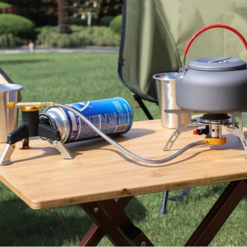 캠핑 가스 스토브 어댑터 커넥터 휴대용 접이식 탱크 삼 - Camping Cooking Gas Stove Portable Tool 리뷰 및 가격