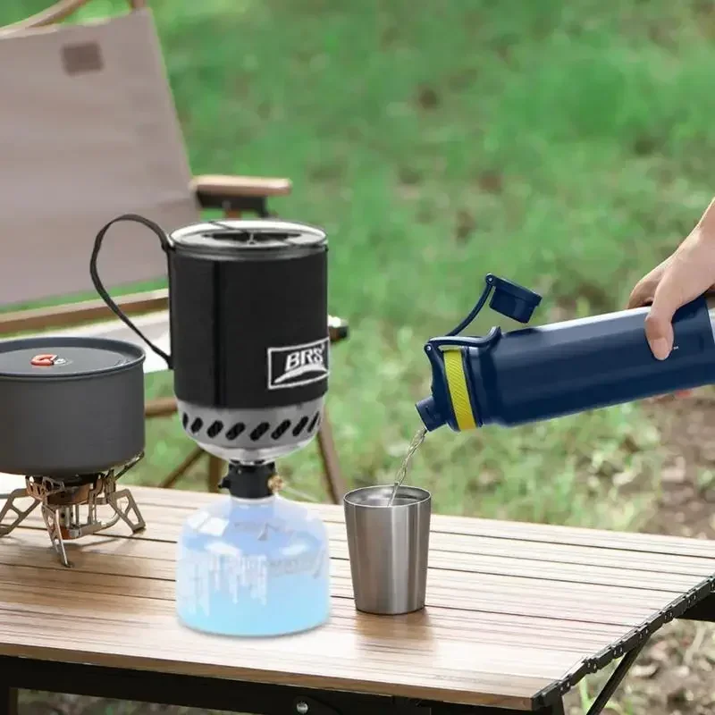 BRS-61 휴대용 열교환기 제트 버너 경량 백패킹 가 - Camping Cooking Gas Stove Portable Tool 리뷰 및 가격