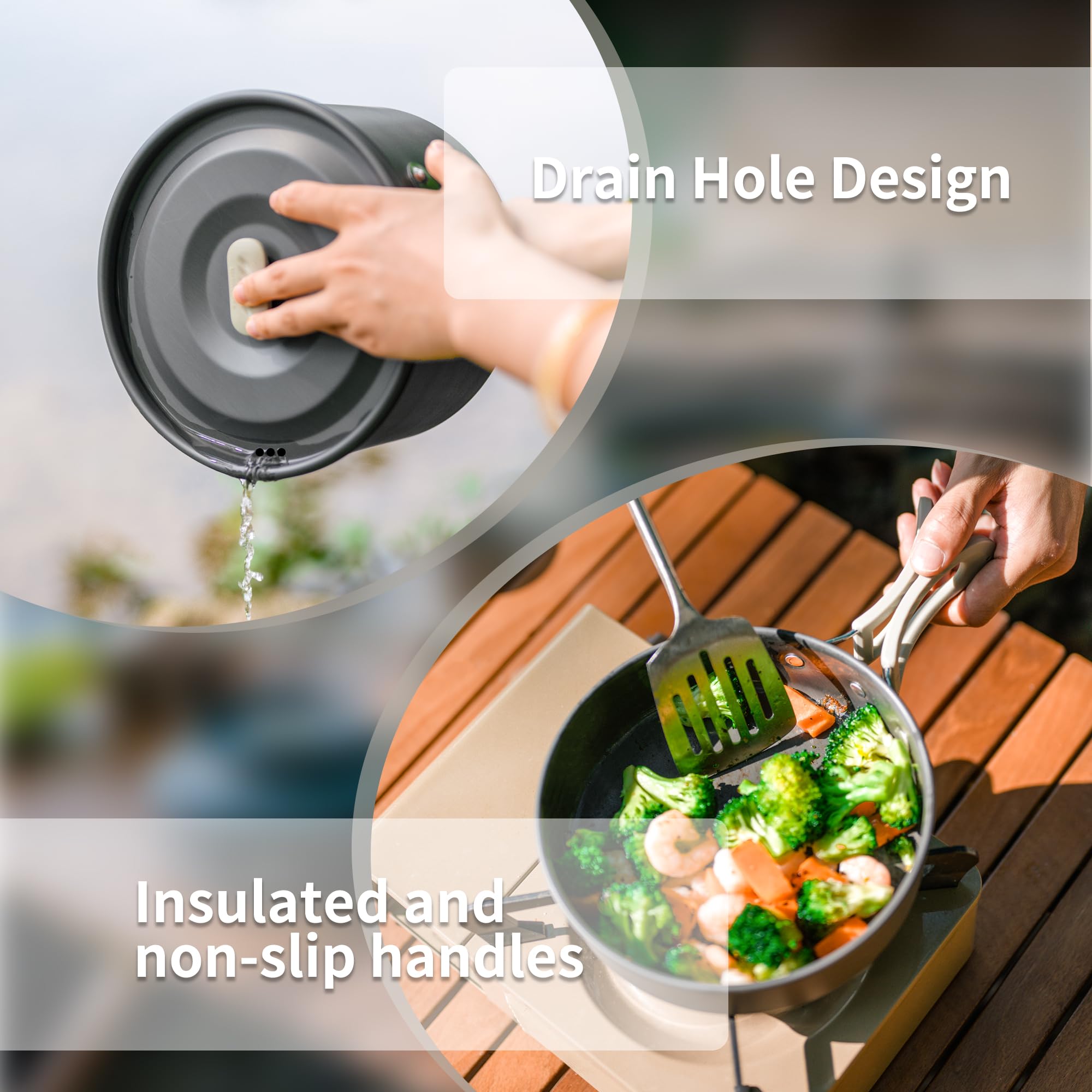 네이처하이크 캠핑 수프 냄비 뚜껑 포함 대형 야외 휴대 - Camping Cooking Pot Large 리뷰 및 가격