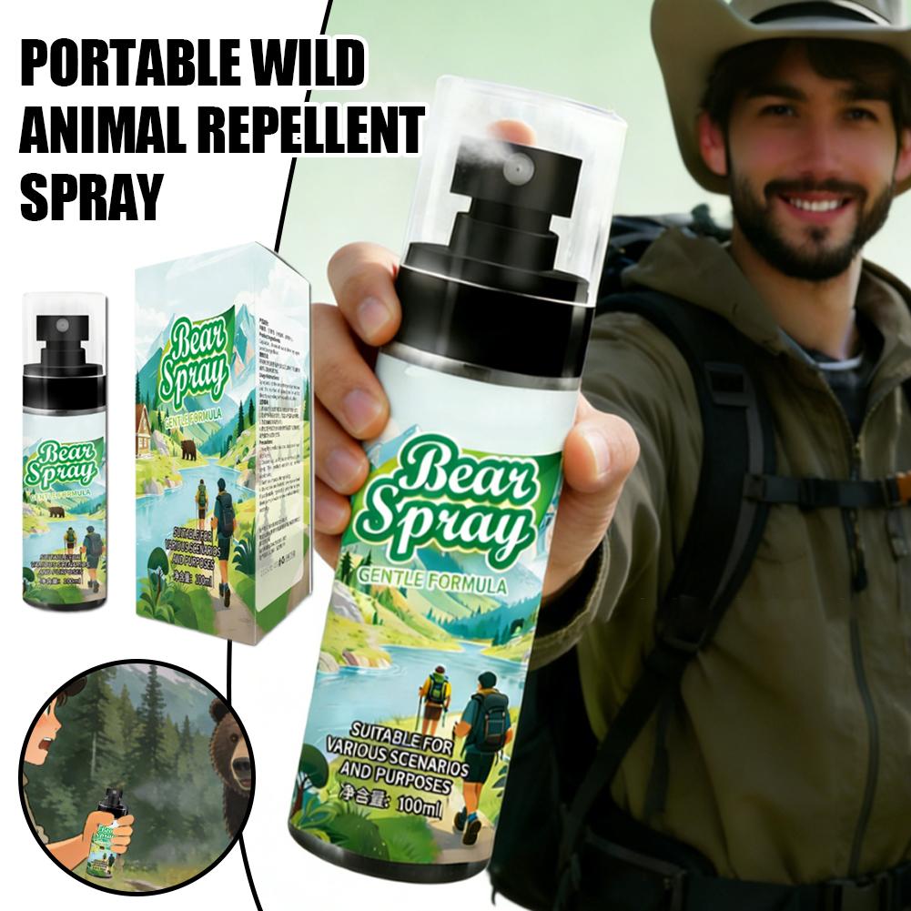 100ml 야생동물 퇴치 스프레이 안전 잠금 장치 곰/ - Camping Cooking Oil 리뷰 및 가격