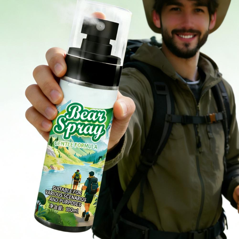 100ml 야생동물 퇴치 스프레이 안전 잠금 장치 곰/ - Camping Cooking Oil 리뷰 및 가격