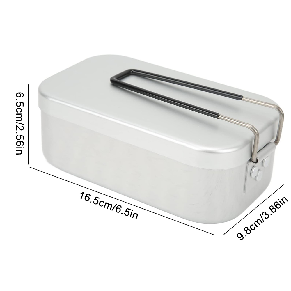 800ML 알루미늄 도시락 상자 야외 캠핑 조리기구 식 - Camping Cooking Container 리뷰 및 가격