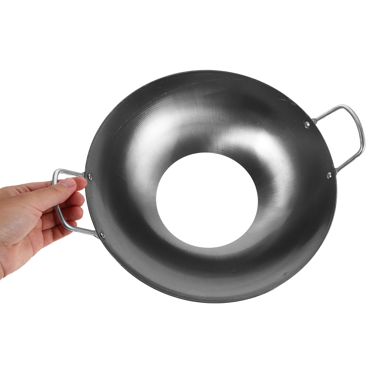 철제 웍 링 논슬립 스토브 랙 이중 손잡이 방풍 오픈  - Camping Cooking Ring 리뷰 및 가격