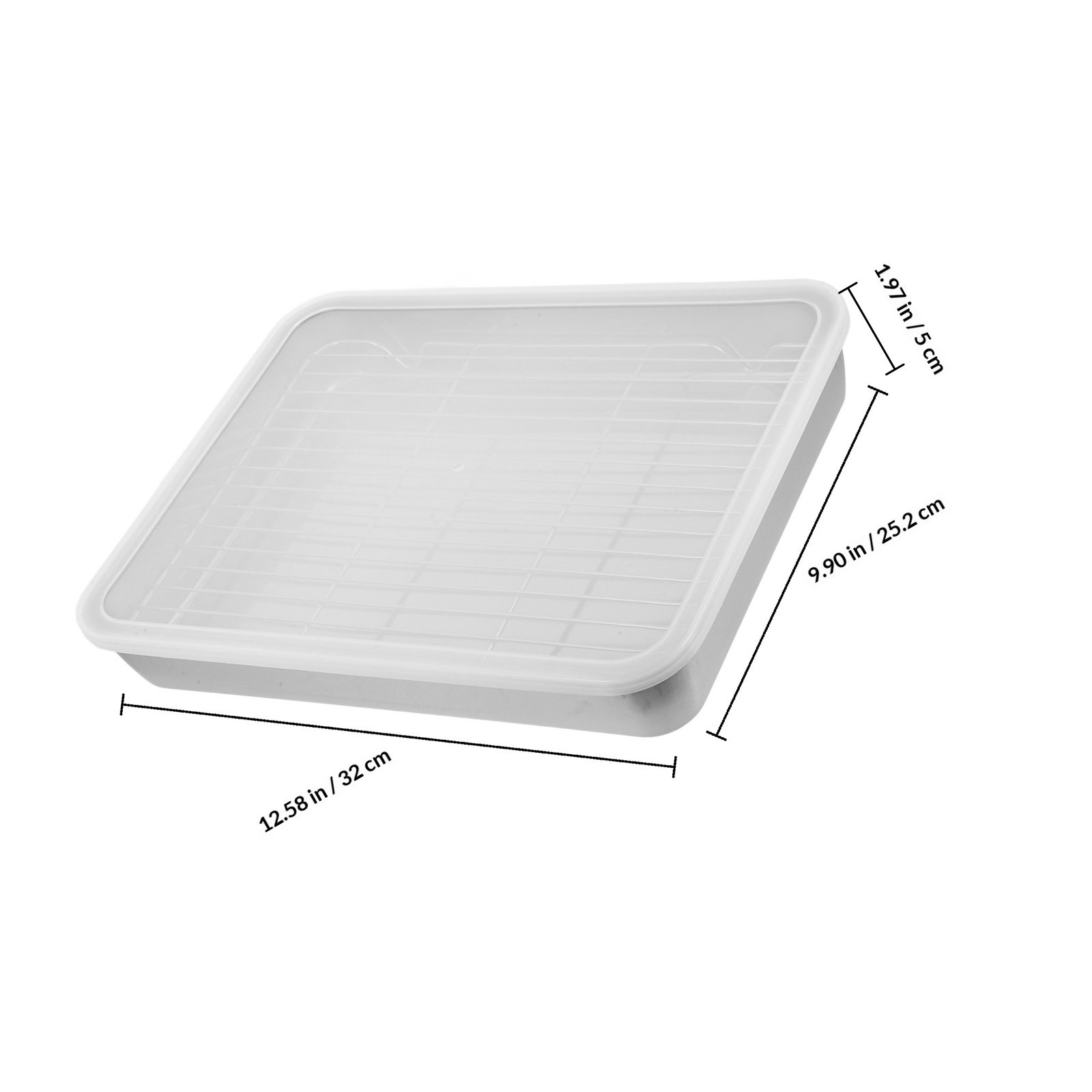 스테인리스 스틸 직사각형 로스팅 팬 랙 온도 조절 조리 - Camping Cooking Dishes 리뷰 및 가격