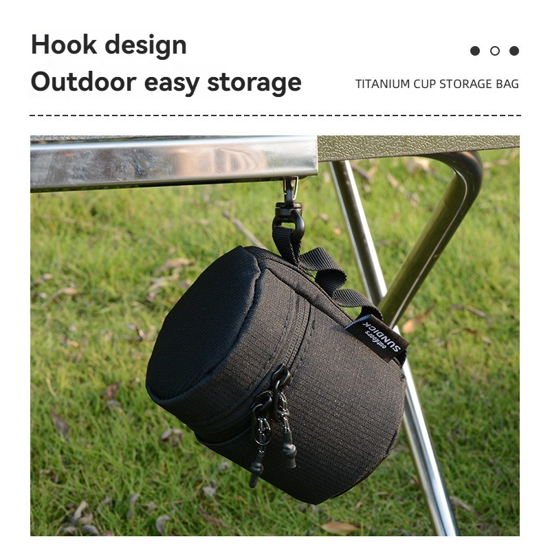 SUNDICK 아웃도어 티타늄 컵 보관 가방 가스 실린 - Camping Cooking Container 리뷰 및 가격