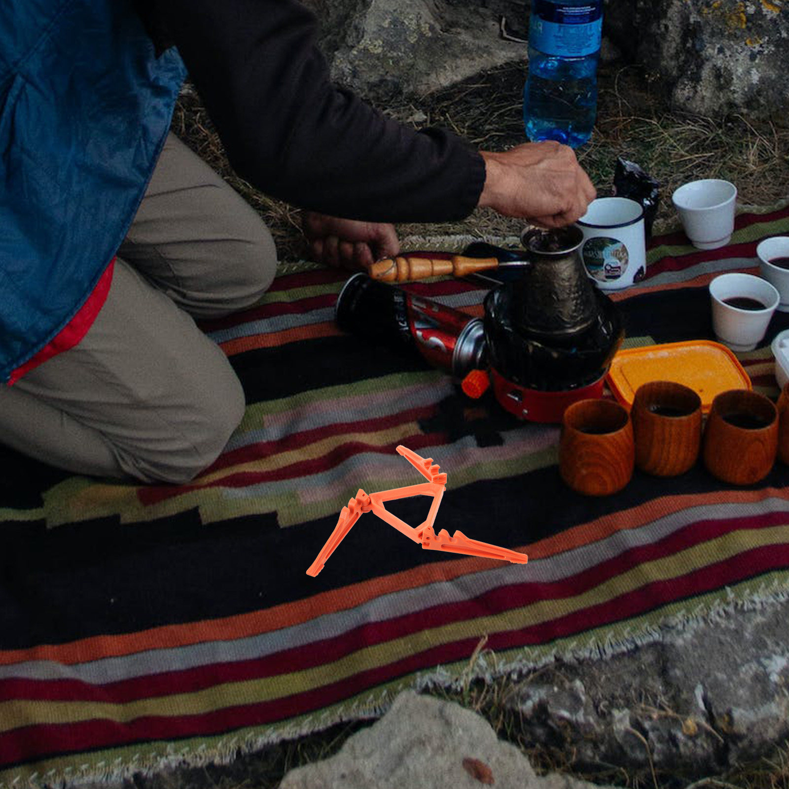 프로판 탱크 랙 고강도 나일론 야외 가스 탱크 홀더 캠 - Camping Cooking Gas Stove Portable Tool 리뷰 및 가격