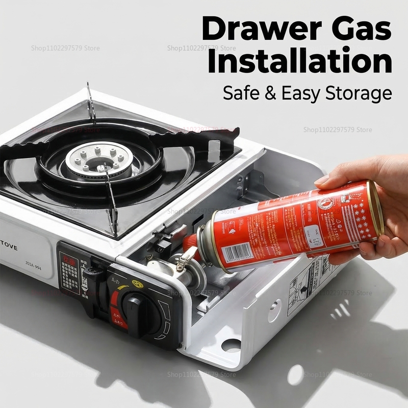휴대용 카트리지 스토브 캠핑 야외 바베큐 가정 요리용  - Camping Cooking Gas Stove Portable Tool 리뷰 및 가격