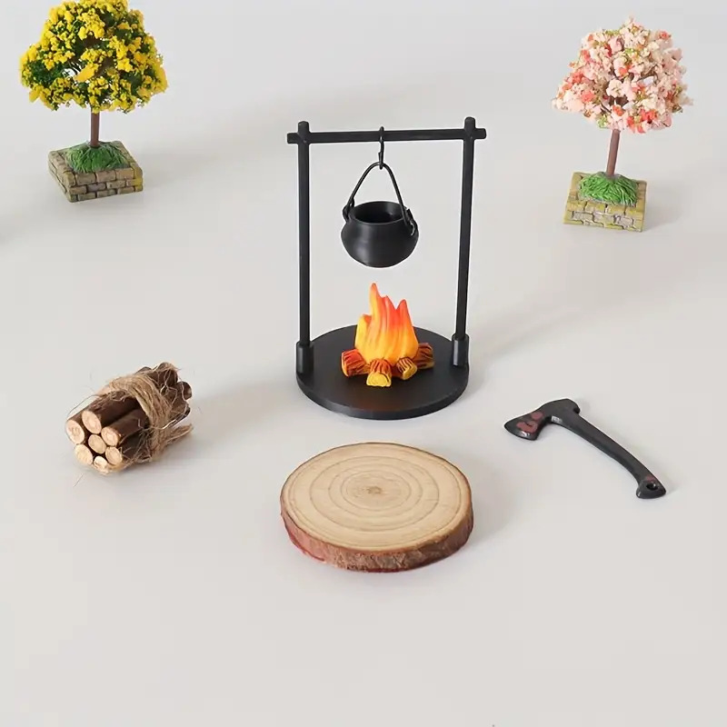 미니 캠프파이어 행잉 스토브 냄비 인형집 캠핑 피크닉  - Camping Cooking Device 리뷰 및 가격