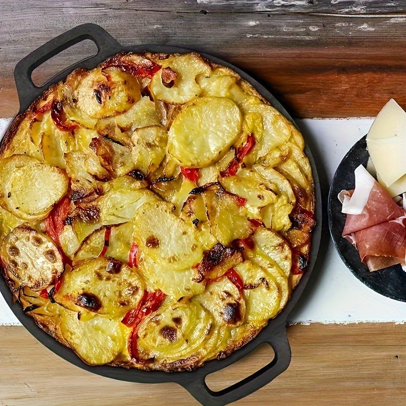 1pcs 주철 야외 그릴 팬 캠핑 및 홈 바베큐 요리  - Camping Cooking Cast Iron 리뷰 및 가격