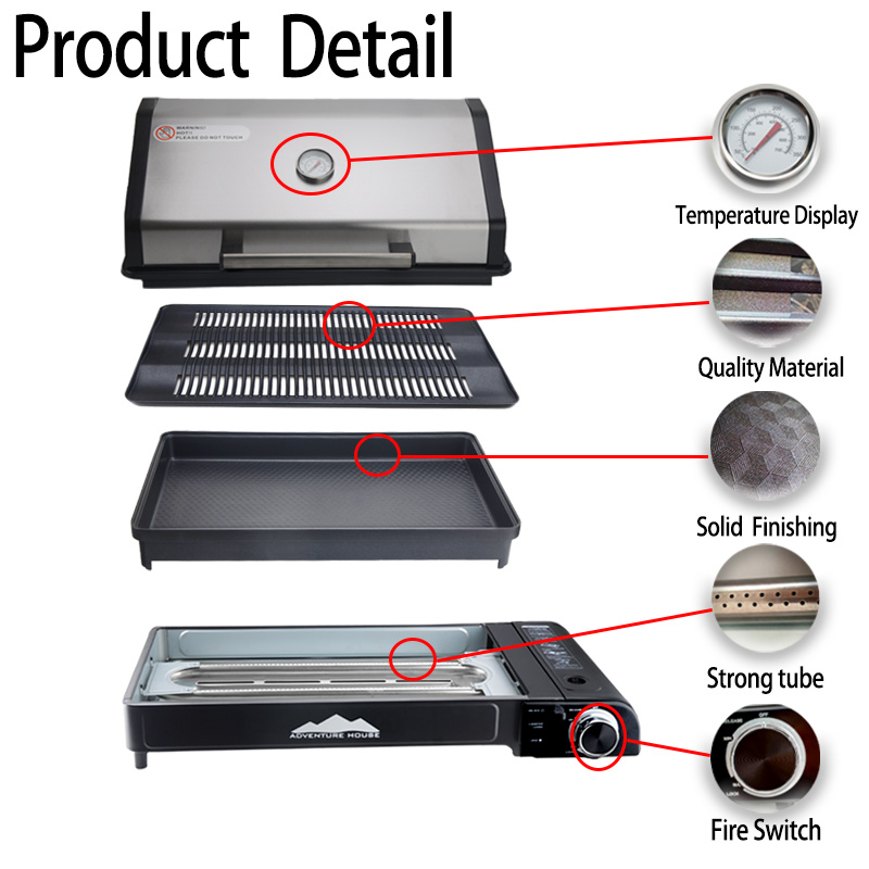 야외용 스테인리스 그릴 요리 피크닉 바베큐 도구 캠핑용 - Camping Cooking Gas Stove Portable Tool 리뷰 및 가격