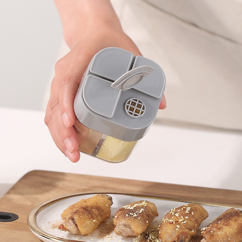 4 in 1 플라스틱 디스펜서 캠핑용 양념통(밀폐형 뚜 - Camping Cooking Container 리뷰 및 가격