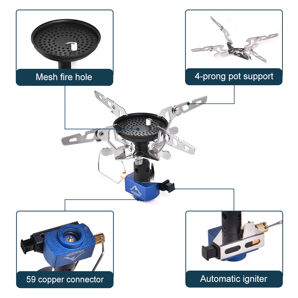 야외 캠핑 가스 버너 야외 스토브 3300W 점화장치  - Camping Cooking Device 리뷰 및 가격