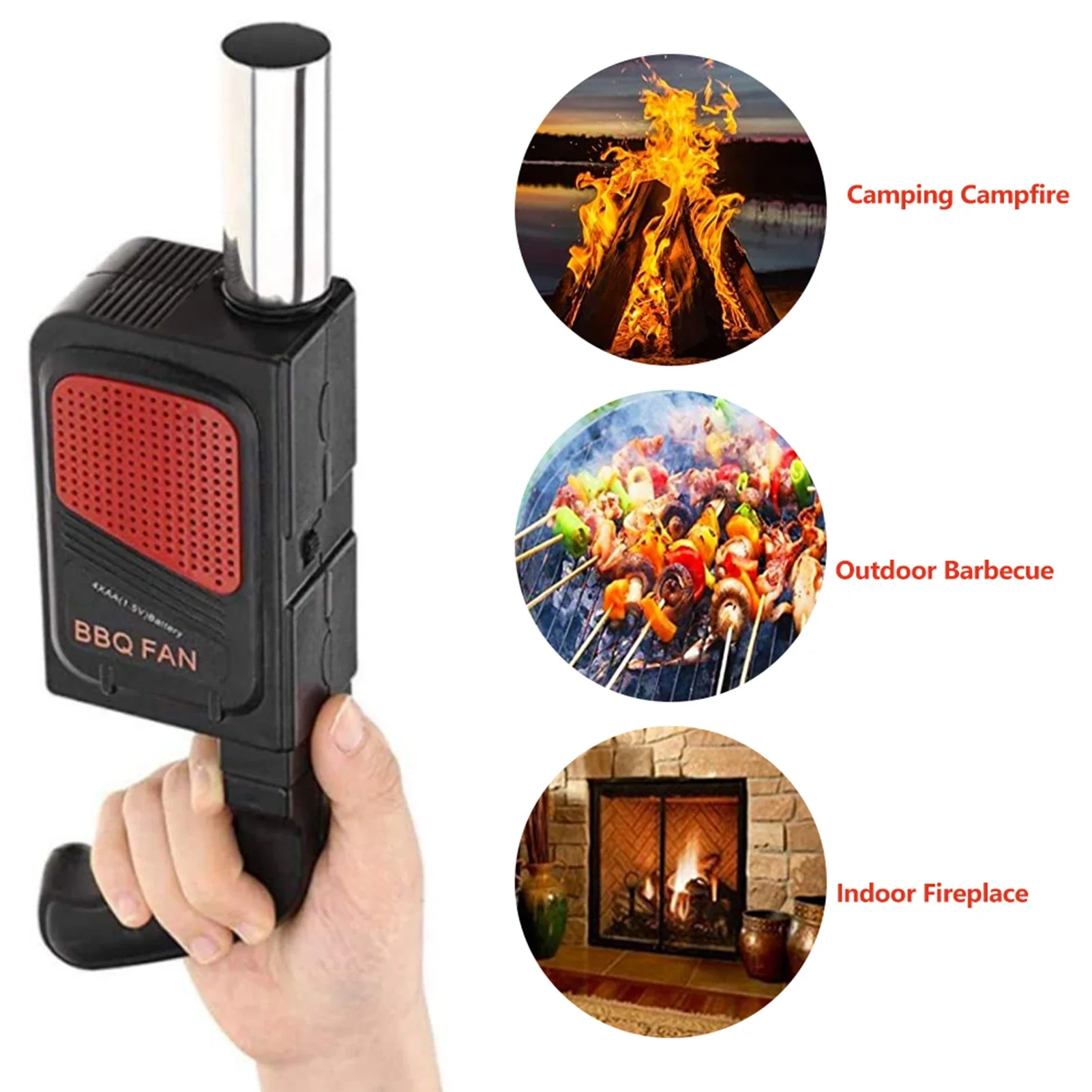 휴대용 핸드헬드 전기 바베큐 팬 공기 송풍기 야외 캠핑 - Camping Cooking Device 리뷰 및 가격