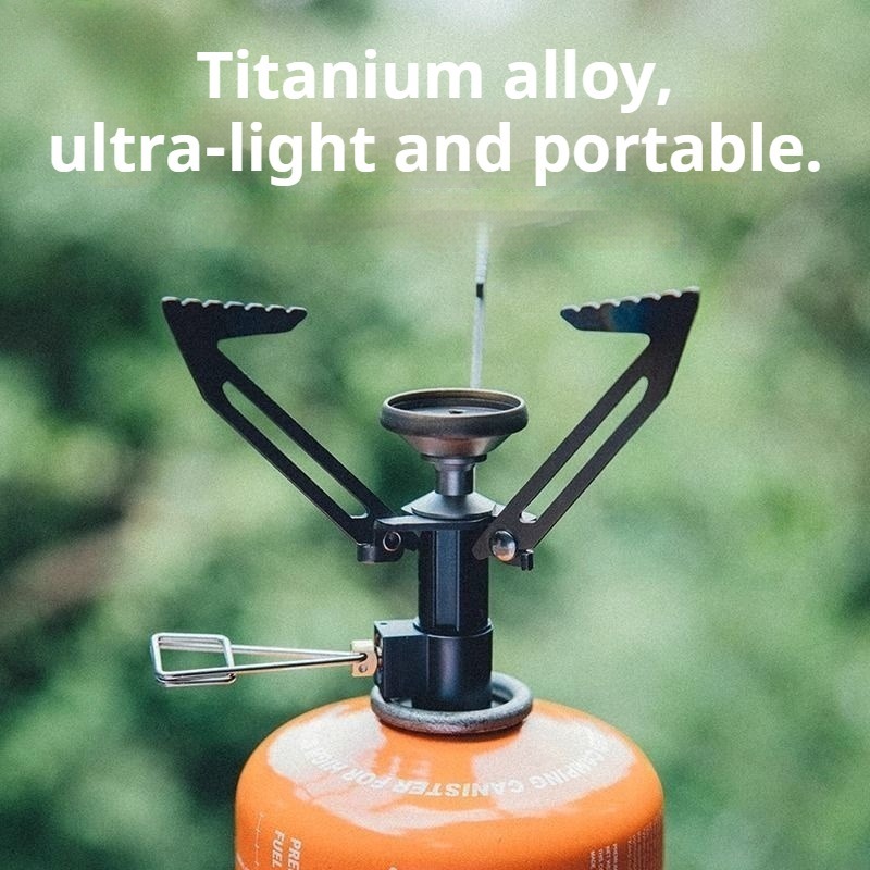 경량 휴대용 캠핑 스토브 접이식 미니 캠핑 티타늄 가스 - Camping Cooking Gas Stove Portable Tool 리뷰 및 가격