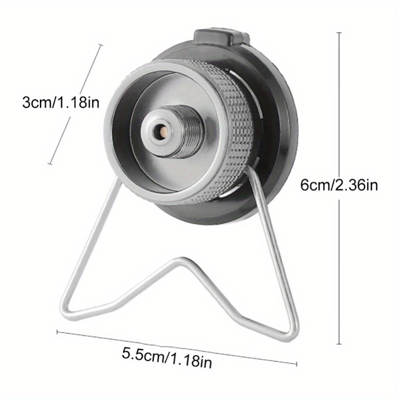 1PC/2PCS 휴대용 가스 스토브 어댑터 알루미늄 합 - Camping Cooking Gas Stove Portable Tool 리뷰 및 가격