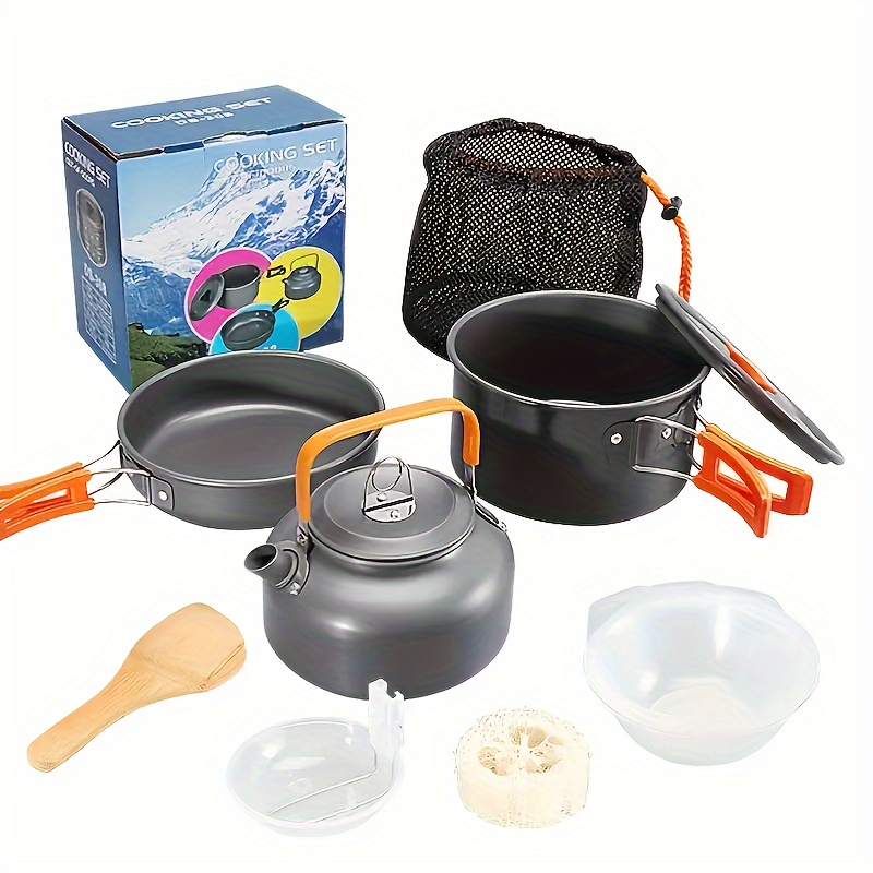 초경량, 내구성, 휴대용 야외 알루미늄 합금 조리기구  - Camping Cooking Equipment Bag 리뷰 및 가격