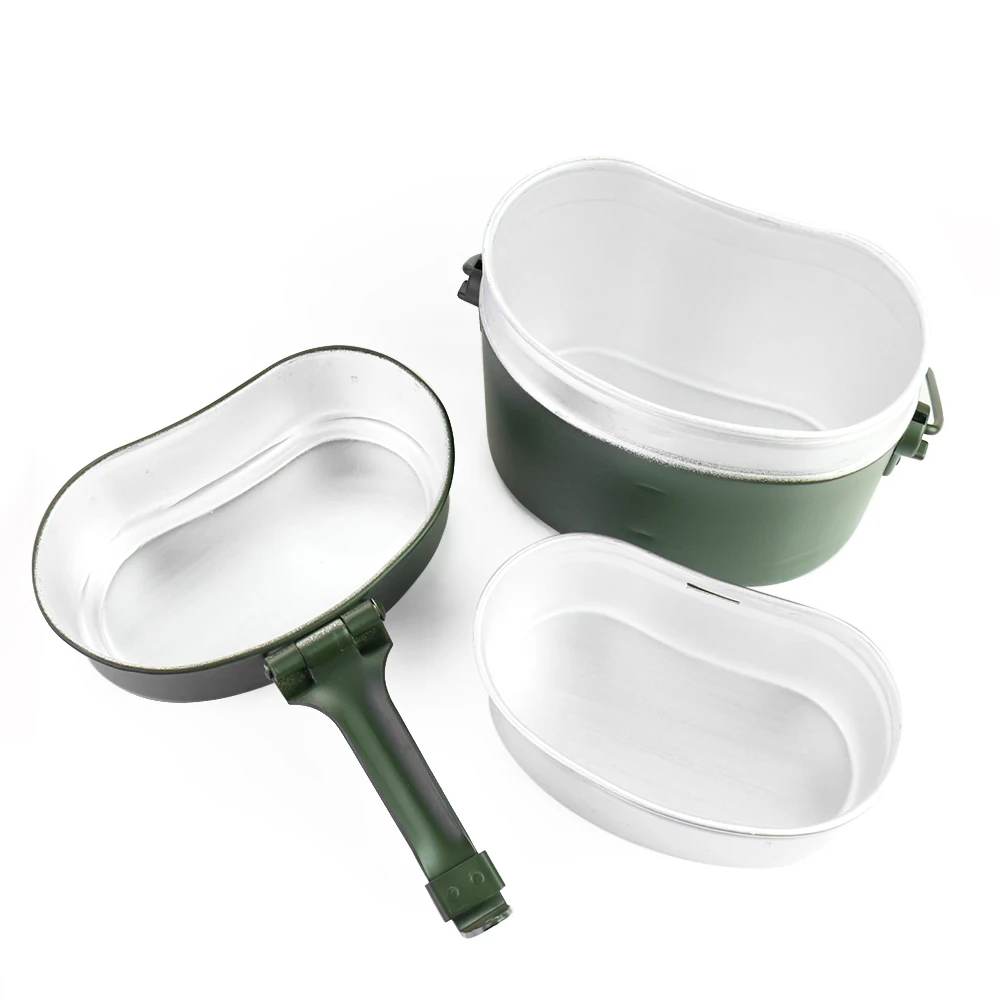 휴대용 합금 냄비와 그릇 도시락 세트 가볍고 내구성 있 - Camping Cooking Lightweight 리뷰 및 가격