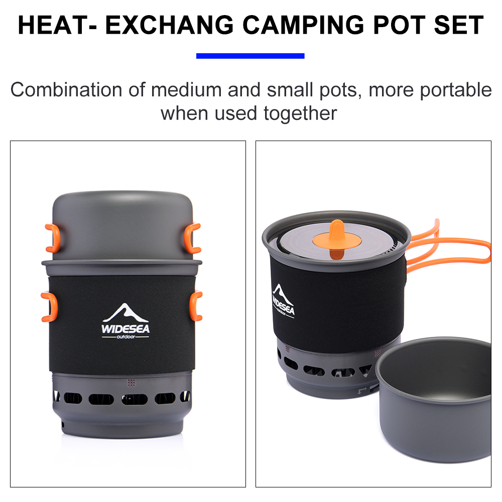 Widesea 캠핑 요리 시스템, 열교환기 포함, 야외 - Camping Cooking One Pot 리뷰 및 가격
